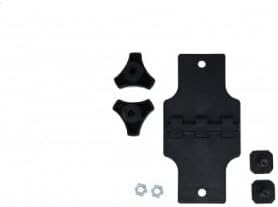 Peruzzo Kit for Wider Roof Bars Pure Instinct Roof Carrier (Article No. 710), Black, Compatible with Thule Wingbars