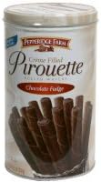 Pepperidge Farm Creme Filled Pirouette, Chocolate Fudge, 13.5 oz, (pack of 2)