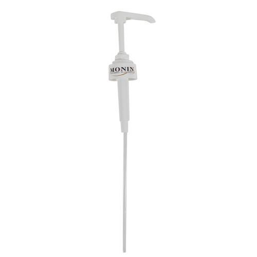 Monin White Syrup Pump for 750 ML Glass Bottle - 1 each.