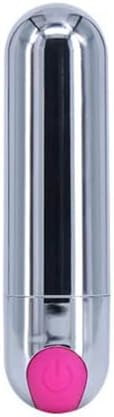 Travel Pocket Bullet Rod Adult Tool for Women Pleasure, Mini Size, Soft Silicone Female Toys for Pleasure, Female Stimulation Game Toy KMSDNB2 (Silver1)