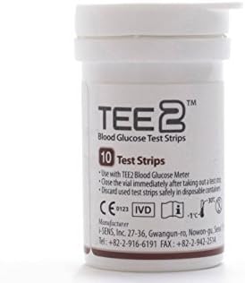 TEE2 Blood Glucose Test Strips 50s