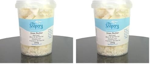 Shea Butter 250g - Refined 100% Pure and Natural (Pack of 2)