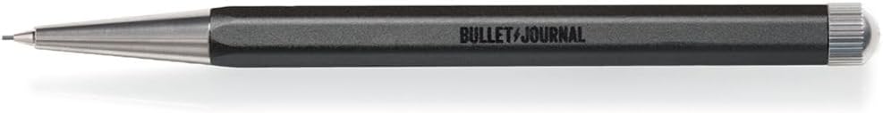 LEUCHTTURM1917 Official Bullet Journal Mechanical Pencil Special Edition Drehgriffel Nr. 2 - Built for BuJo - Mechanical Twist Stylus Pencil with 0.7 mm Pencil Leads Included (Black)