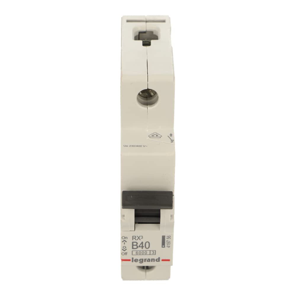 Legrand 40 AMP TYPE B 6kA MCB CIRCUIT BREAKER 4197 56 RX3