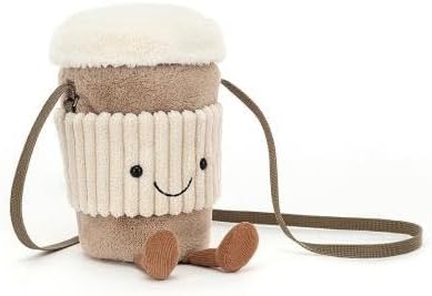 Jellycat Amuseable Coffee-To-Go Bag - L: 13 cm x l: 13 cm x h: 22 cm