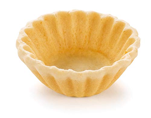 Pidy 1.75" Mini Neutral Fluted Shells - 16ct Pack