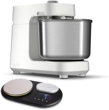 Ooni Halo Pro Spiral Dough Mixer Bundle - Includes Dual Platform Digital Scales