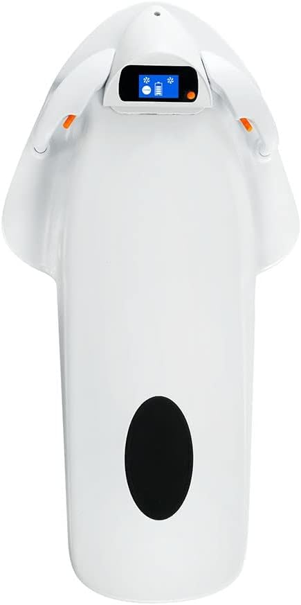 Electric Surfboard Sea Scooter with Propeller Diving Equipment - Smart Somatosensory Surfing Board Swimming Aids - 12AH, 3200W White - Adult Underwater Scooter - Battery Capacity