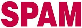 SPAM - Vinyl Decal Sticker - 12" x 4" - Red