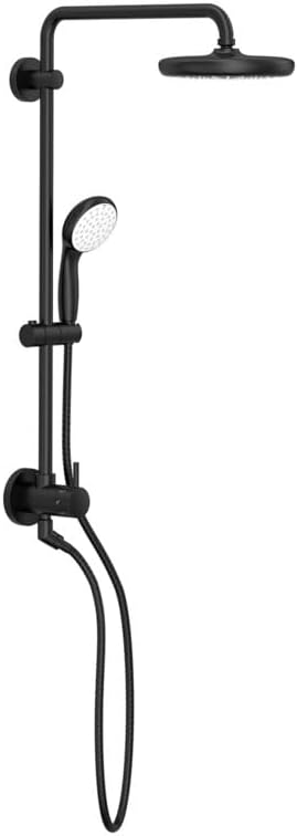 GROHE 261232431 Tempesta 210 Shower System, 1.75 GPM, Matte Black