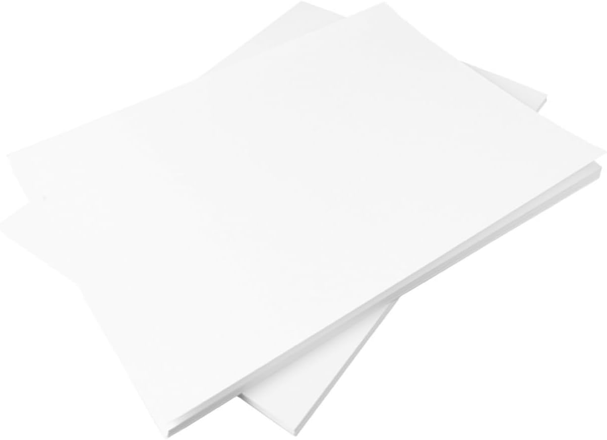 Hawksbill 300GSM Thick White Card A4 – 50 Pack of Premium White Thick Cardstock for Making Stationery Home Office Use and Arts or Crafts