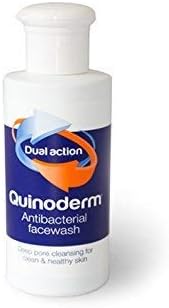 3 PACK Quinoderm Face Wash 150ml for Acne Treatment, Antibacterial