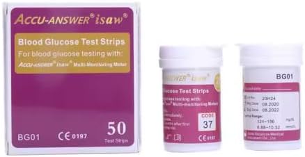 Accu-Answer isaw Blood Glucose Test Strip(2X25pcs)