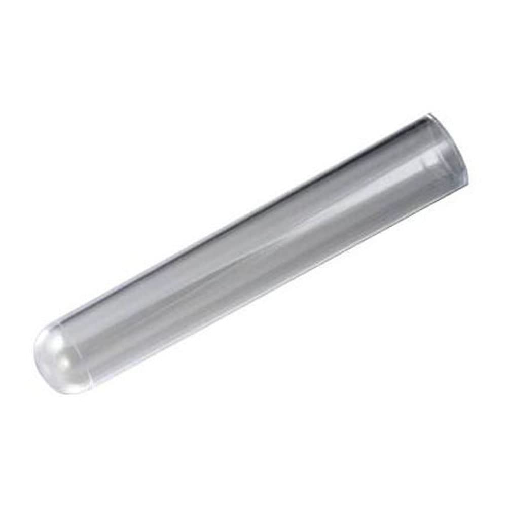 Globe Scientific Polystyrene Test Tube, 13 mm x 75 mm, 5 mL, Durable Lab Essentials, Pack of 1000