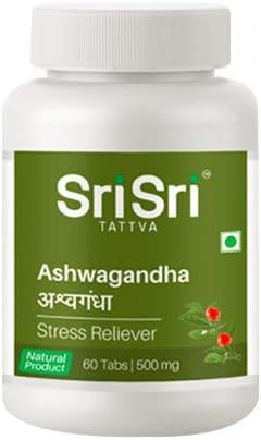 NWIL Sri Sri Tattva Ashwagandha 500mg Tablet -60 Tablets