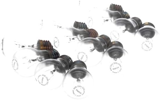 Replacement for fits R02.30.266.12 Hatco Kit, Light Bulb 40W 250V-12Pk OEM HTR02.30.266.12