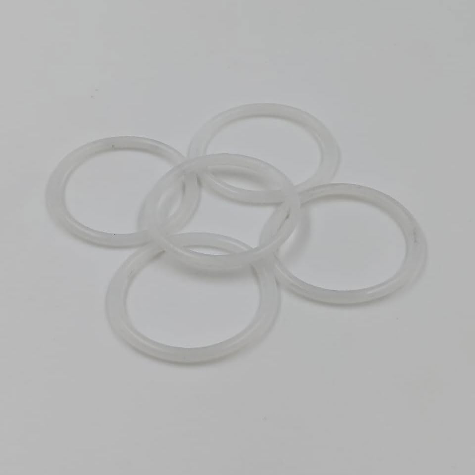 ANCIENTIMPEX Silicone Sealing Ring for Copper Bottle Cap – Set of 10, Leak Proof Food Grade Silicone Washer Gasket Replacement, Durable Water Bottle Lid Seal
