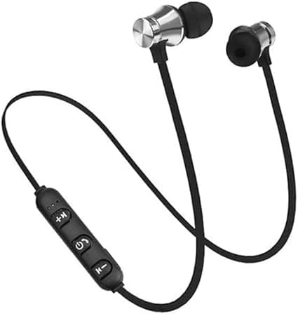 Black Earphone in-Ear Stereo Headset Earphone Wireless Bluetooth Headphone Earbud Headphones Accessories,Earbud and in-Ear Headphones