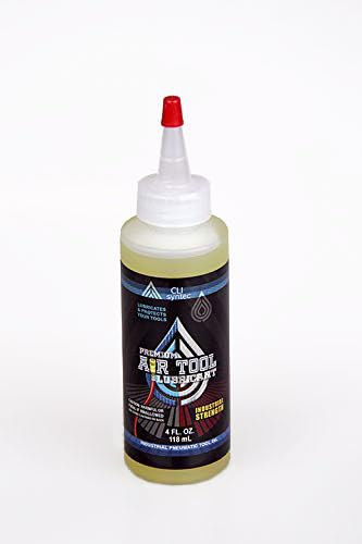 Air Tool Lubricant - Premium Industrial Pneumatic Tool Oil (4oz.)
