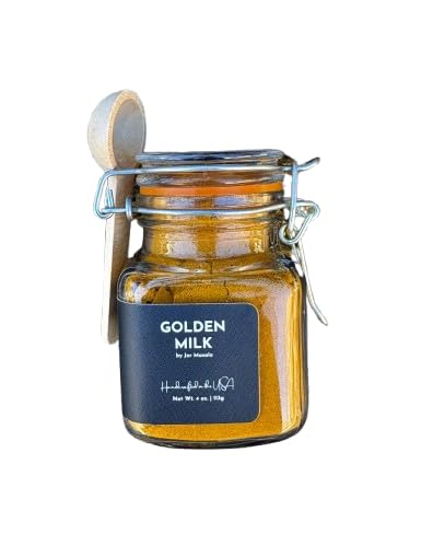 Golden Milk Blend - Handcrafted flavorful Turmeric based blend for Healthy lifestyle and Delicious Drinks!