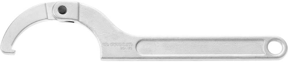 Facom 125A.80 Wrench, 65mm, 5 Wrench Sizes, Chrome Finish