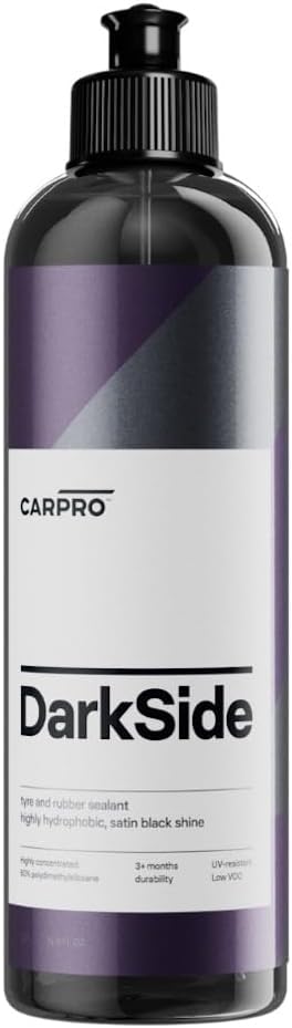 CARPRO Darkside - Tire & Rubber Sealant, Satin Black Shine - 500mL (17oz)