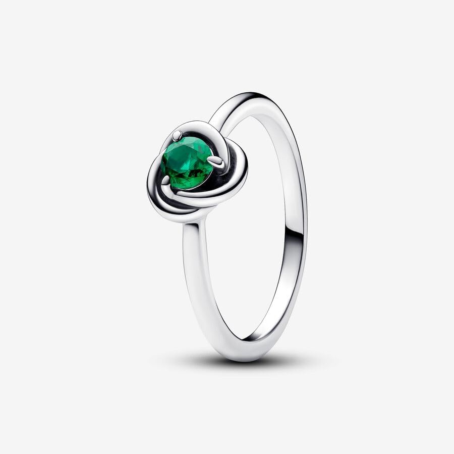 PANDORA May Birthstone Eternity Circle Ring