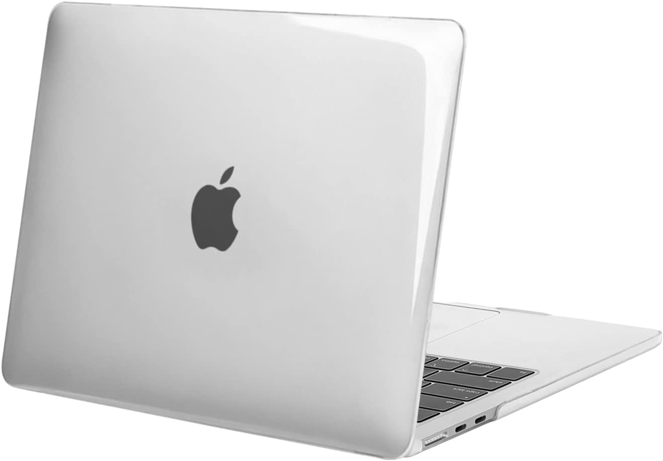 MOSISO Compatible with MacBook Air 13.6 inch Case M4 M3 M2 A3240 A3113 A2681, Protective Hard Shell Cover for MacBook Air Case M4 M3 M2 13 inch Touch ID 2025 2024 2023 2022 Release, Crystal Clear