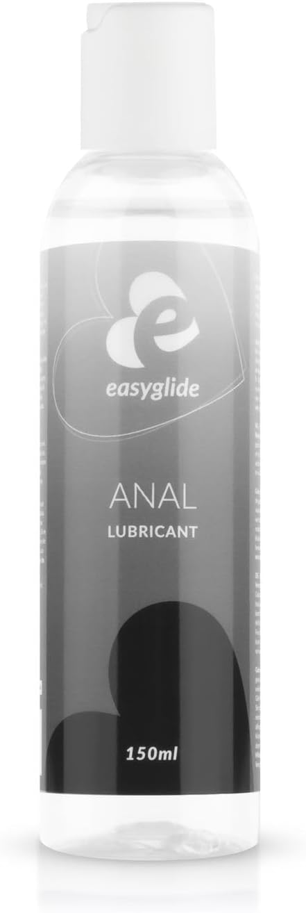 EasyGlide Anal Water Based Lubricant – Compatible with Latex and Silicone – Non Sticky Anal Lube – 150ml