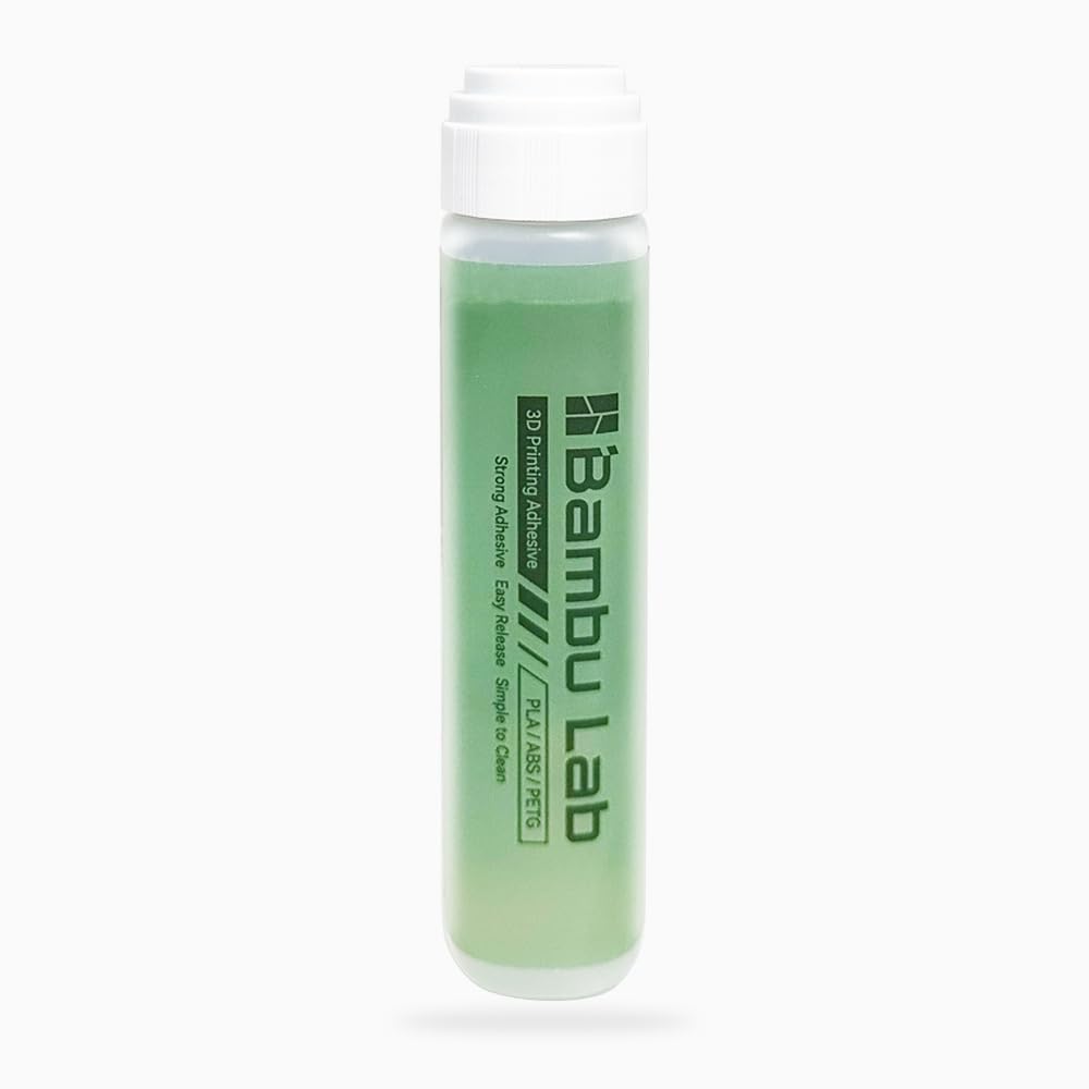 Bamboo Original 3D Printer Glue Adhesive for Hot Bed Avoid Warping for ABS/PLA/PETG/HIPS/TPU Filament, Stronger Adhesion Than Glue Stick for Bambu P1/X1/A1 3D Printer Build Plate-60ml