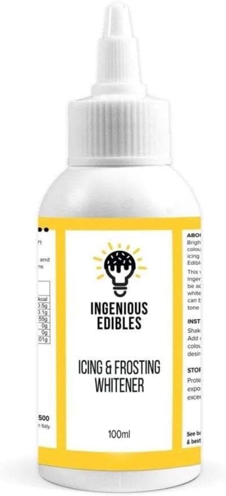 Ingenious Edibles Icing & Frosting Whitener 100ml