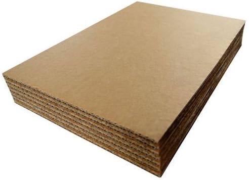 A3 420mm x 297mm Cardboard Corrugated Sheets Pads Dividers Art Craft Board Qty 10 Sheets