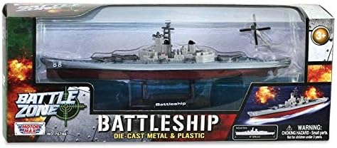 Daron Richmond Toys 9-inch Battle Zone Series Die-Cast Battleship