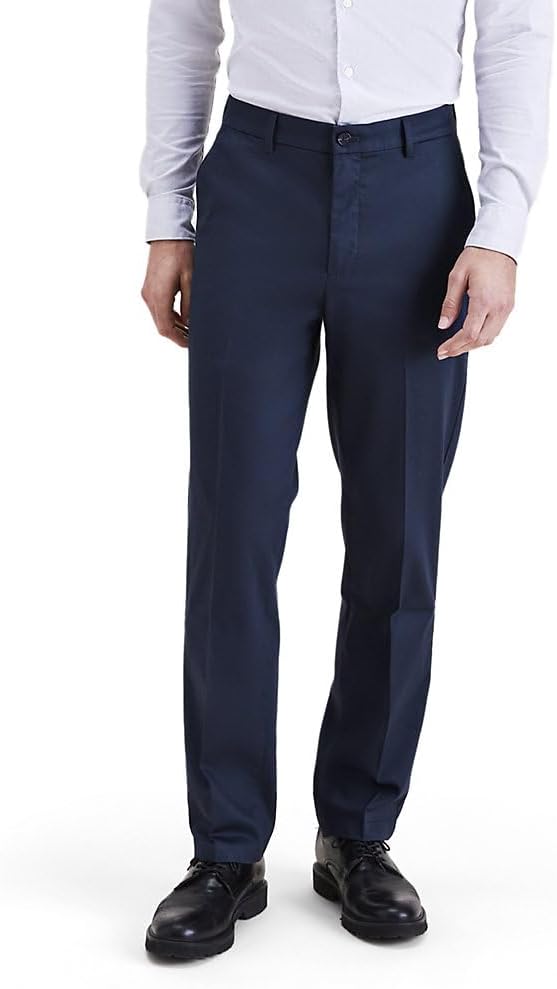 DOCKERS Men's Straight Fit Signature Iron Free Khaki with Stain Defender Pants (Regular and Big & Tall)
