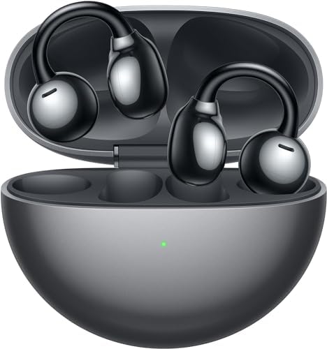 HUAWEI FreeClip Wireless Earbuds - Open Ear Bluetooth Earphones with Long Lasting Battery & AI Crystal Clear Sound - Lightweight in-Ear Headphones with IP54 Resistance to Dust & Water