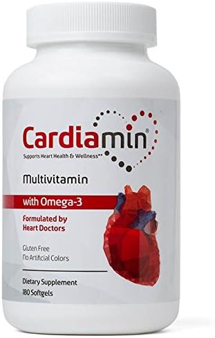 Cardiamin Heart Health and General Wellness Multivitamins 90-Day Supply