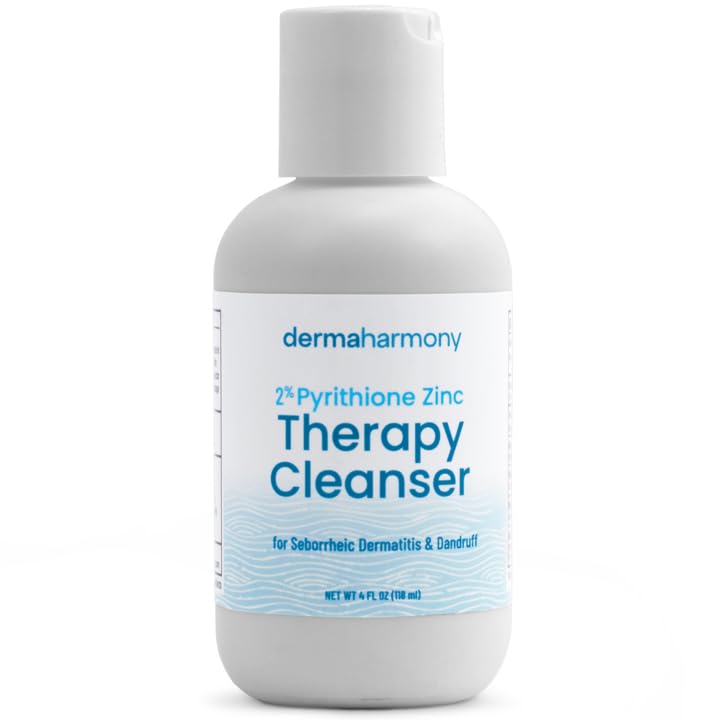Dermaharmony 2% Pyrithione Zinc (ZnP) Liquid Cleanser (non-soap) Wash (4 Fl Oz Bottle)