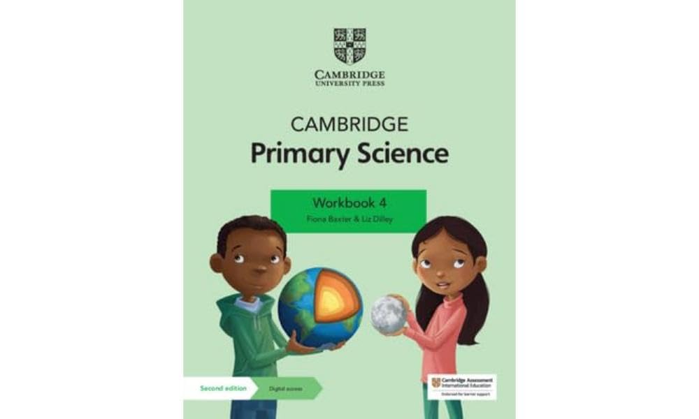 Cambridge Primary Science Workbook 4 with Digital Access (1 Year)
