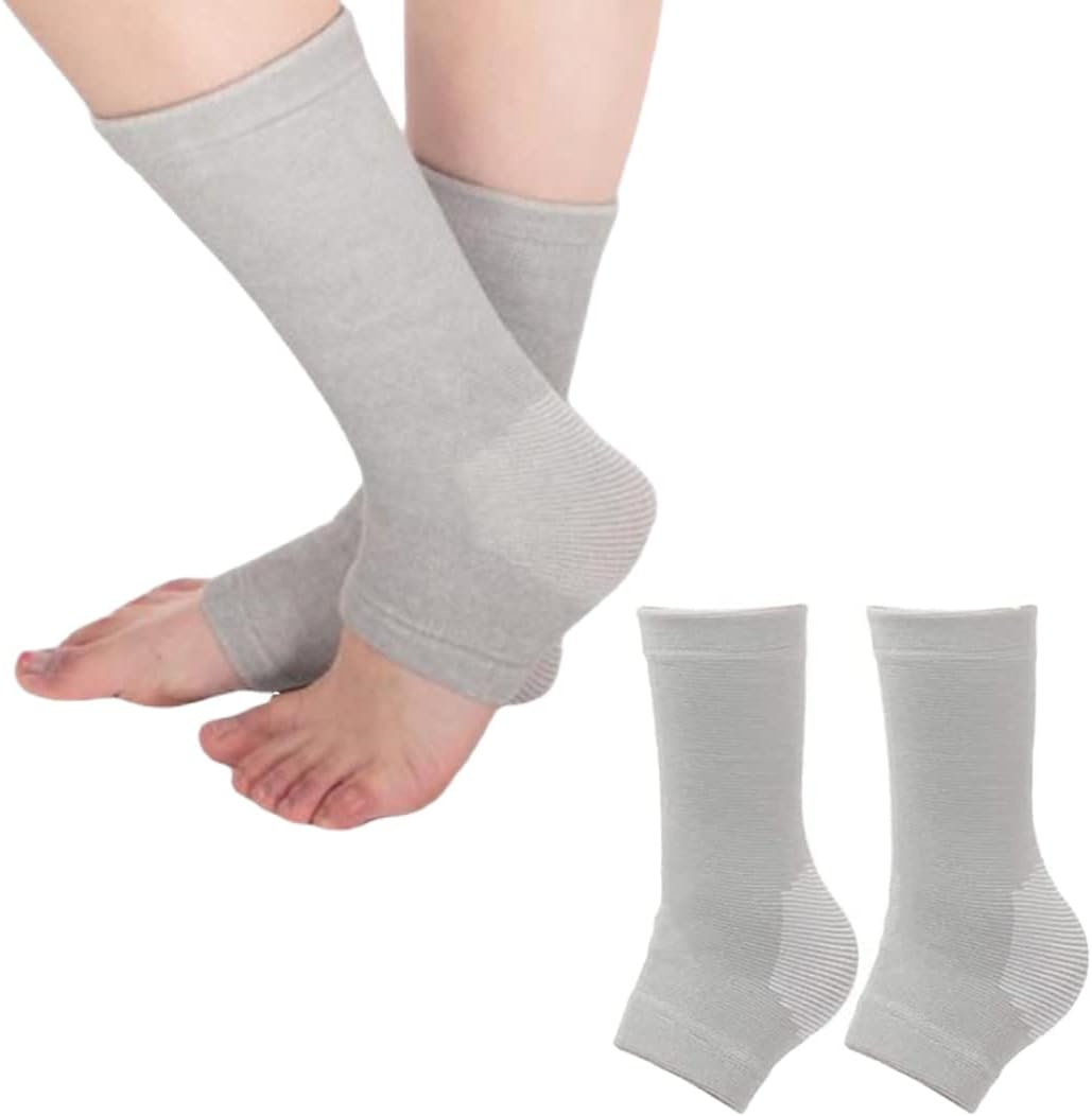 Wedhapy Neuropathy Socks Compression Socks Arthritis Pain Relief Bamboo Compression Socks Anti Fatigue Sleeping Foot Sleeves Pain Relief Ankle Support 2 Pairs