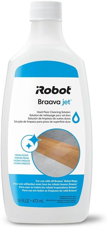 iRobot Authentic Parts - Braava Jet Hard Floor Cleaning Solution - Compatible with all Braava and Roomba Combo Series