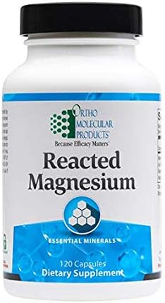 Ortho Molecular - Reacted Magnesium- 120 Capsules