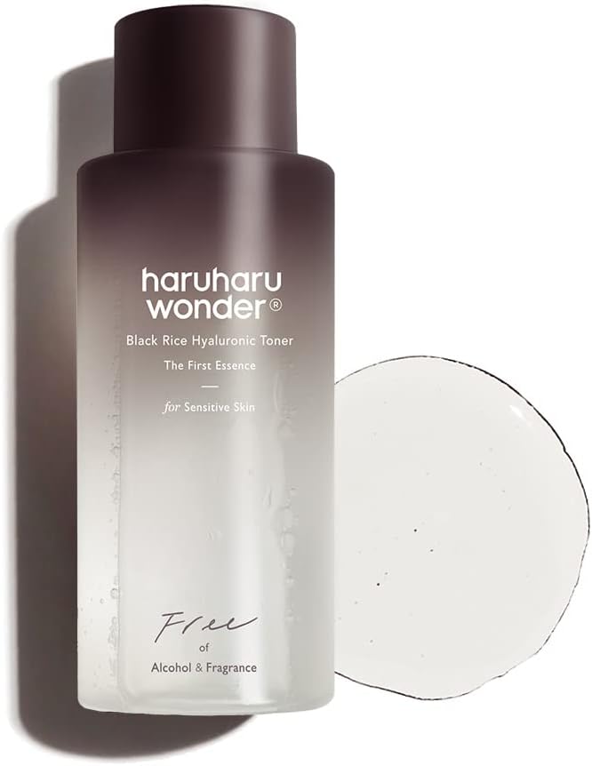 Haruharu Wonder Black Rice Hyaluronic Toner, Hydrating, Moisturizing, Nourishing for Sensitive Skin 150ml | Alcohol Free, Fragrance Free | Vegan, Cruelty Free, EWG-Green…
