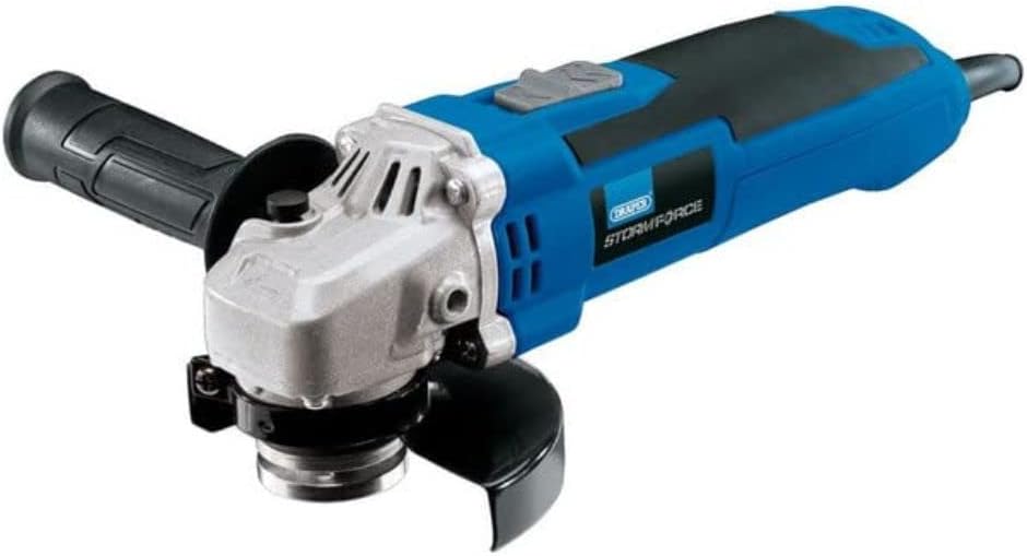 Draper Draper Storm Force 650W Angle Grinder | 115mm Grinding Diameter | 11000r/min Motor | 22.2mm Bore | M14 Spindle Thread | 2m Cable | 56457