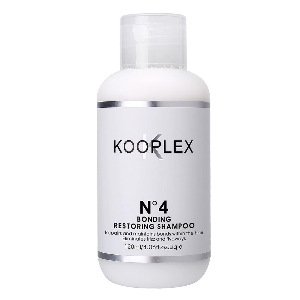 Nº4 Bond Repair Shampoo | Restores Broken Hair Bonds | Argan Oil + Protein Formula for Damaged, Color-Treated & Bleached Hair | Sulfate-Free Salon Results 4.06 fl.oz/120ml