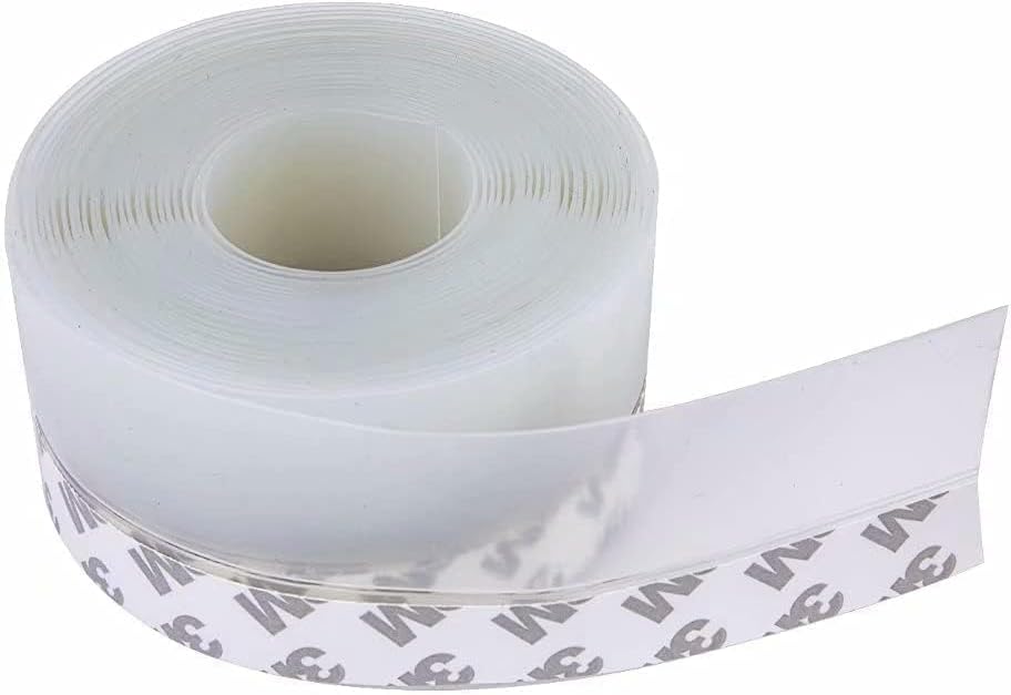 Window Sealing Strip,Self Adhesive Weather Stripping,5M/16ft Weather Stripping,Door Seal Strip for Gaps of House, Glass Shower, Window and Door, Weatherproof Soundproof