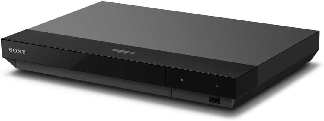 Sony UBP-X700K 4K Ultra HD Blu-ray Disc Player – High Resolution Audio, HDR10, Dolby Vision, Advanced upscaling, Universal player, HDMI & Coaxial SPDIF, User-friendly UX