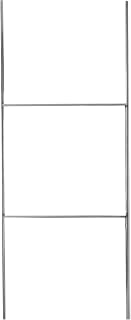 VIBE INK 24"x10" Heavy Duty Metal H-Stakes Frame Wire Stakes - Yard Sign Stake - Lawn Sign Stake. Use with 4mm and 5mm Corrugated Plastic Yard Signs - Manufactured in The USA (100)