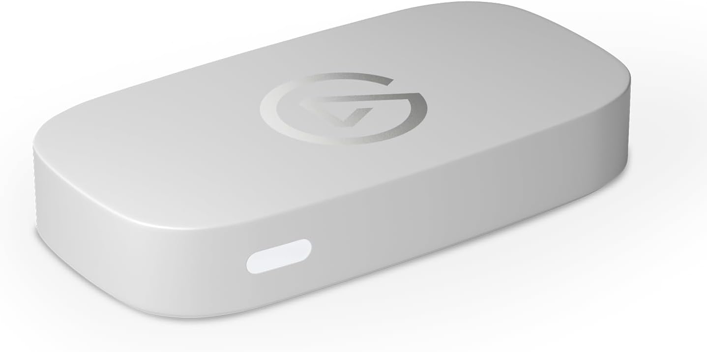 Elgato Game Capture Neo – USB Portable Capture Card 4K60 HDR Passthrough, 1080p60 Video Recording – For PS5 Xbox Nintendo Switch 2 - OBS, Quicktime and more - Plug & Play Works on Laptop PC Mac iPad