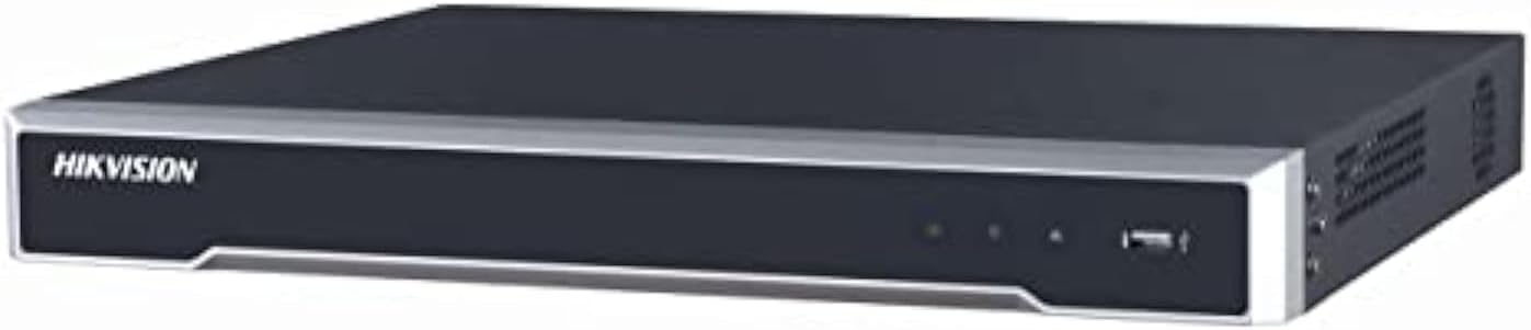 HIKVISION NVR DS-7616NI-K2/16P H.265 16-Channel PoE 4K Network Video Recorder NVR, Embedded Plug & Play