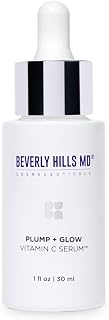Plump + Glow Vitamin C Serum for Aging Skin- Plumping Anti Wrinkle Lines Formula - Smooth, Firm, Brighten Skin w/Kakadu Plum, Niacinamide, Pomegranate Oil, Red Algae Extracts